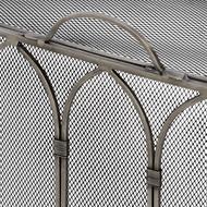 Gothic Antique Pewter Firescreen - Thumb 3