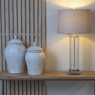 Roma Glass Table Lamp - Thumb 6