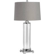 Roma Glass Table Lamp - Thumb 1