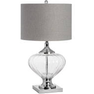 Verona Glass Table Lamp - Thumb 1