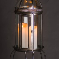 Luxe Collection 3 x 8 Cream Flickering Flame LED Wax Candle - Thumb 6