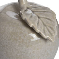 Antique Grey Small Ceramic Apple - Thumb 3