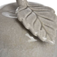 Antique Grey Large Ceramic Apple - Thumb 3