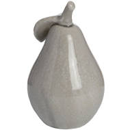 Antique Grey Small Ceramic Pear - Thumb 2
