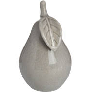 Antique Grey Small Ceramic Pear - Thumb 1