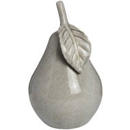 Antique Grey Large Ceramic Pear - Thumb 1
