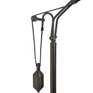 Hudson Adjustable Industrial Floor Lamp - Thumb 3