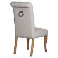 Roll Top Dining Chair With Ring Pull - Thumb 2