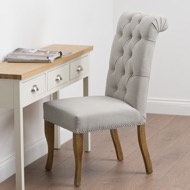 Roll Top Dining Chair With Ring Pull - Thumb 4