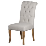 Roll Top Dining Chair With Ring Pull - Thumb 1