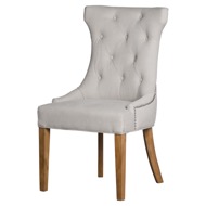 High Wing Ring Backed Dining Chair - Thumb 1