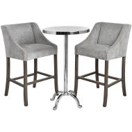 Luxury Ring Back Bar Stool - Thumb 6