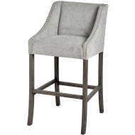 Luxury Ring Back Bar Stool - Thumb 1