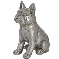 Antique Silver French Bull Dog - Thumb 2