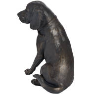 Sitting Spaniel In Antique Bronze - Thumb 3