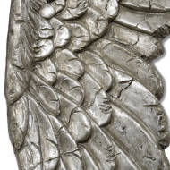 Antique Silver Angel Wings - Thumb 2