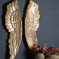 Gold Large Angel Wings - Thumb 4
