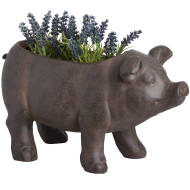 Rustic Pig Planter - Thumb 1