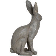 Large Metallic Hare Statue - Thumb 3