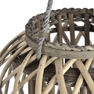 Huge Standing Wicker Lantern - Thumb 3