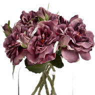 Dusty Pink Short Stem Fashion Rose - Thumb 4