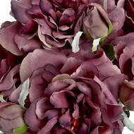 Dusty Pink Short Stem Fashion Rose - Thumb 5