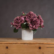 Dusty Pink Short Stem Fashion Rose - Thumb 1