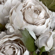 Grey Spray Rose Peony - Thumb 5