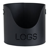 Black Finish Logs And Kindling Buckets & Matchstick Holder - Thumb 2