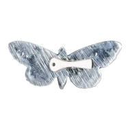 Antique Silver Butterfly Decorative Clip - Thumb 2