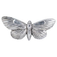 Antique Silver Butterfly Decorative Clip - Thumb 1