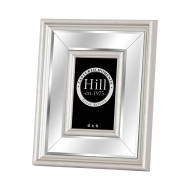 Silver Bevelled Mirrored Photo Frame 4X6 - Thumb 1