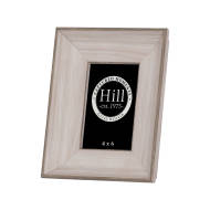 White Washed Wood Photo Frame 4X6 - Thumb 1