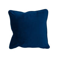 Navy Velvet Cushion 40x40cm - Thumb 1
