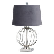 Clementine Chrome Table Lamp - Thumb 1