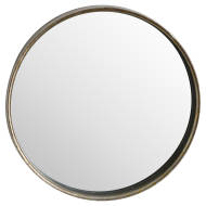 Bronze Narrow Edged Wall Mirror - Thumb 1