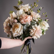 Peach Peony Rose - Thumb 6