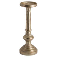 Antique Brass Effect Candle Holder - Thumb 1