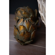 Antique Bronze Large Artichoke - Thumb 4