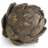 Antique Bronze Large Artichoke - Thumb 1