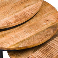 Set Of Three Industrial Tables - Thumb 2