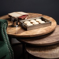 Set Of Three Industrial Tables - Thumb 6