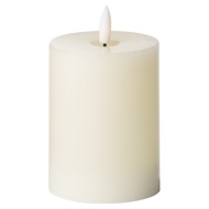 Luxe Collection Natural Glow 3 x 4 LED Cream Candle - Thumb 1