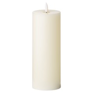 Luxe Collection Natural Glow 3 x 8 LED Ivory Candle - Thumb 1