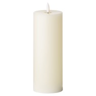 Luxe Collection Natural Glow 3 x 8 LED Cream Candle - Thumb 1