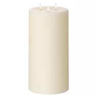 Luxe Collection Natural Glow 6 x 12 LED Ivory Candle - Thumb 1