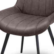 Malmo Grey Dining Chair - Thumb 3