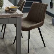 Malmo Grey Dining Chair - Thumb 4