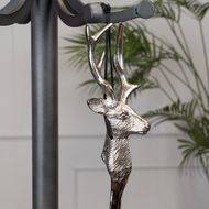 Silver Nickel Stag Head Detail Shoe Horn - Thumb 4