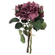 Dusty Pink Short Stem Rose Bouquet - Thumb 2